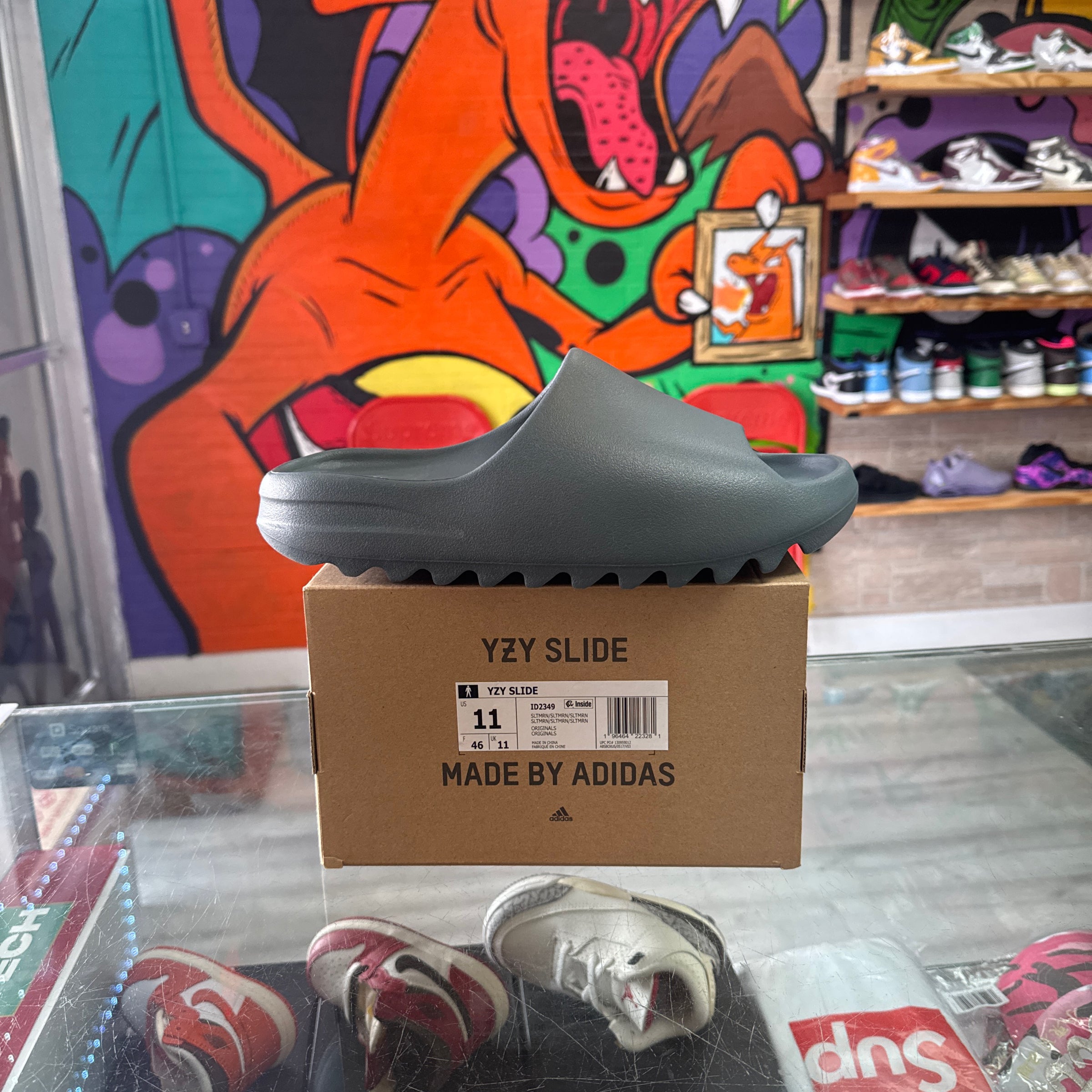 Yeezy Slide “Slate Marine” | Sneaker Connects Inc display picture 3